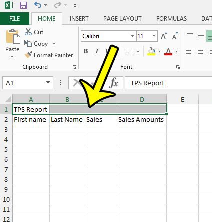 center across selection in excel for mac