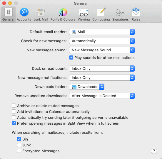 setup gmail for mac